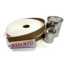 kit Luxiteak flexy standard con fuga bianca kit Luxiteak flexy standard con fuga bianca